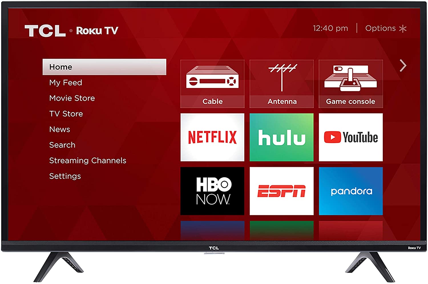 TCL 40S325 40 Inch 1080p Smart LED Roku TV (2019) TCL 40S325 40 Inch 1080p Smart LED Roku TV (2019)